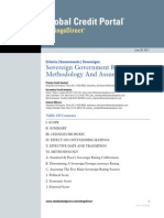 Sovereign Government Rating Methodology and Assumptions PDF
