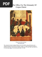 Download Aquinas Office For The Solemnity Of Corpus Christi by Dim Bulb SN16343027 doc pdf