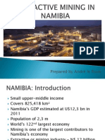 Extractive Mining in Namibia