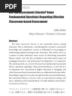 Are You Assessment Literate?