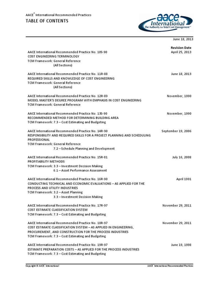 AACE-PSP Musterprüfungsfragen