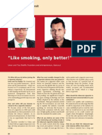 Taz and Umer Sheikh interview in Tobacco Journal International.