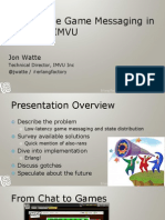 Large-Scale Game Messaging in Erlang at IMVU: Jon Watte