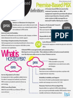 PBX Premise vs. Hosted Infographic