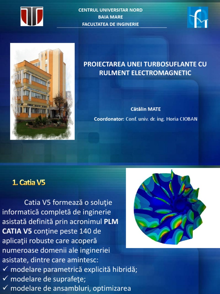 Mate Catalin Turbosuflanta Cu Rulment Electromagnetic Pptx