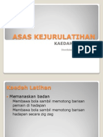 ASAS KEJURULATIHAN KAEDAH LATIHAN