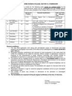 Advertisement and Application Form for the Various Contractual Posts-1