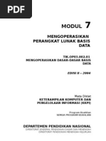 Download Modul 7 KKPI Mengoperasikan Perangkat Lunak Basis Data by ralkulaini SN16347669 doc pdf
