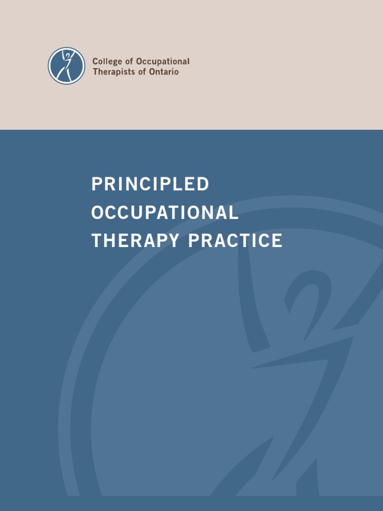 OT10 - Principled Ot Pratice | PDF | Occupational Therapy | Psychotherapy