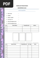 Download Form Pendaftaran lomba Futsal by masterpieceRP SN163477484 doc pdf