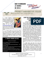 Vets & Military Families Monthly News Summer 2013