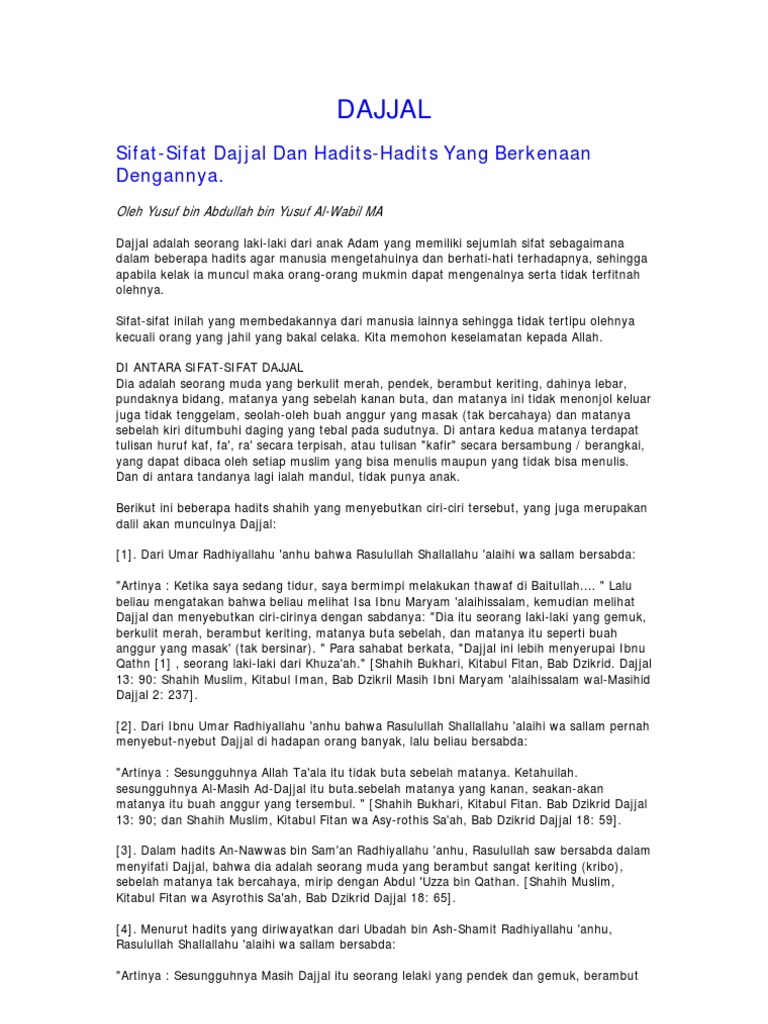 Dajjal Pdf