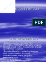 Komunikasi Bertulis