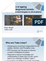 Management of Ageing London UG Tunnels - New Techno To Old Bds