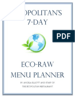 Ecopolitan's 7 Day Planner