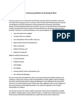 Research Paper 1:: Common Problems in Desizing & Their Countermeasures