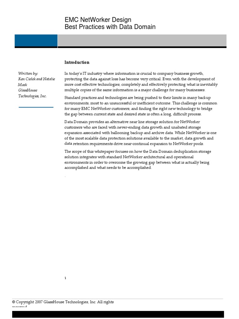 Emc Networker Directives Examples