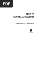 Legato Technical Bulletin