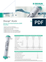 Diacap® Acute ICBP Hemofilter Product Info