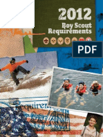 BOY SCOUT 2012requirements