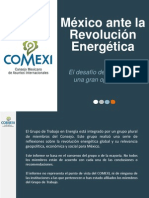 Presentación del Cuaderno de Trabajo "México ante la Revolución Energética"