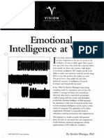 Executive Book Summary - Emotional Intelligence at Work