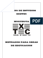 Manual Metrado Para Obras de Edificacion