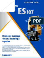 Brochure Estacion Total Topcon Es107 Geotop Opt