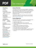 Vsphere Install Configure Manage V5
