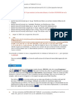 Instalación de Tomcat y despliegue de aplicación Java