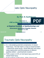 Traumatic Optic Neuropathy - Prof. N. Karthikeyan