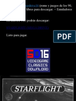 Starflight PC Manual de Instrucciones