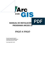 Manual Paso a Paso - Instalacion ArcGIS 10