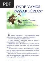 01.08 - Onde vamos passar as férias