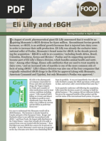 Download Eli Lilly and rBGH by Food and Water Watch SN16359559 doc pdf