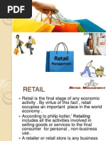 Opportunities in Retail Industry