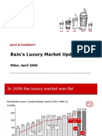 Luxury Market Update April 2009