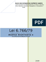 Análise Lei 6.766/79 Parcelamento Solo Urbano