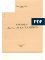 Regimen Legal de Extranjeros Franco Puppio p 1984