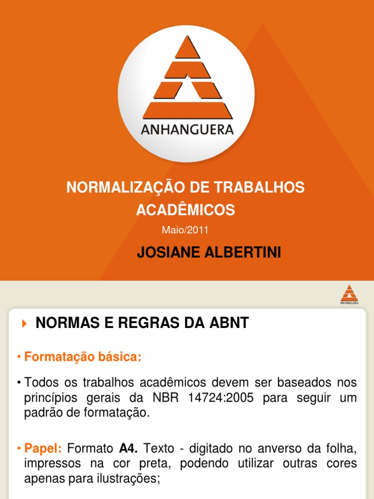 Normas ABNT | PDF