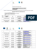 Activitatea A5.2 Tabel Centralizator Studenti Cu Alocare Locuri de Practica ROBOTICA