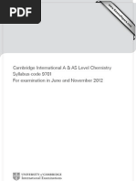 Download A Level Chemistry Syllabus by SyedZain1993 SN163612845 doc pdf