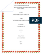 Tecnología Educativa Instruccional