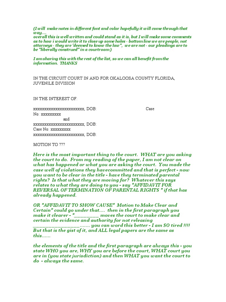 Writing Sui Juris Affidavit | Affidavit | Discovery (Law)