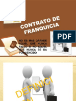 Contrato de Franquicia