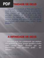A Infinidade de Deus