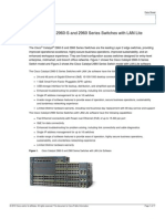 2960-S and 2960 Series Switches With LAN Lite Software