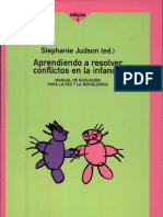 Aprender A Resolver Conflictos en La Infancia