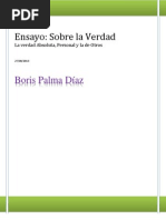 Ensayo Sobre La Verdad