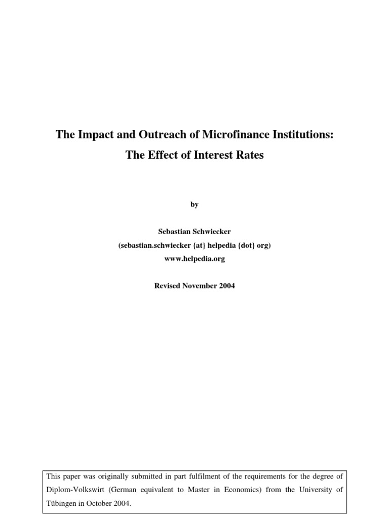 Importance of microfinance picture